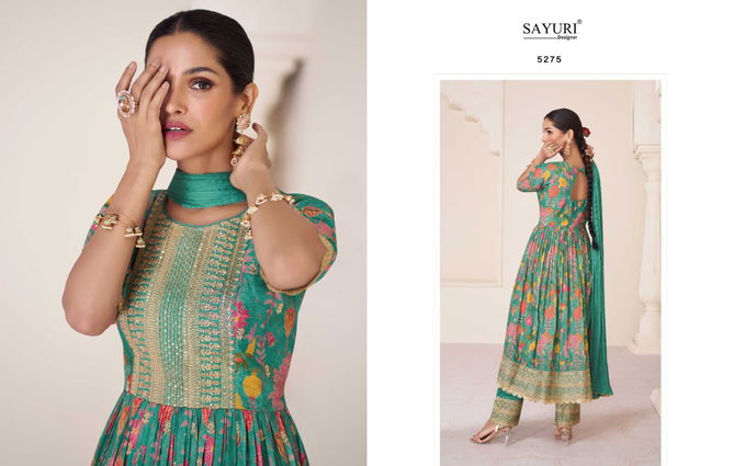 Phulaari By Sayuri 5273 To 5276 Wedding Salwar Suits Catalog
